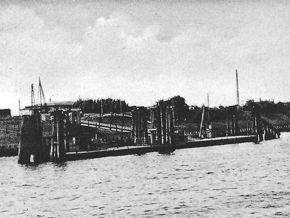 Landungsbrücke Athabaskahöft 1938