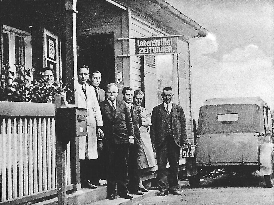 Kaufmannsladen Athabaskahöft 1938