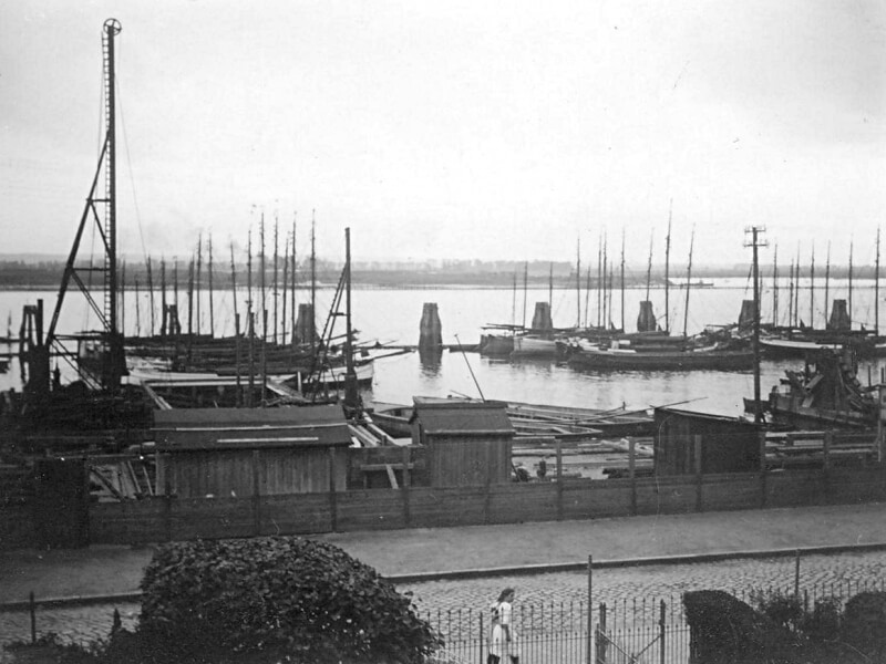 Neumühler Hafens 1913