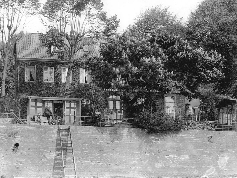 Övelgönne 34/35 um 1896