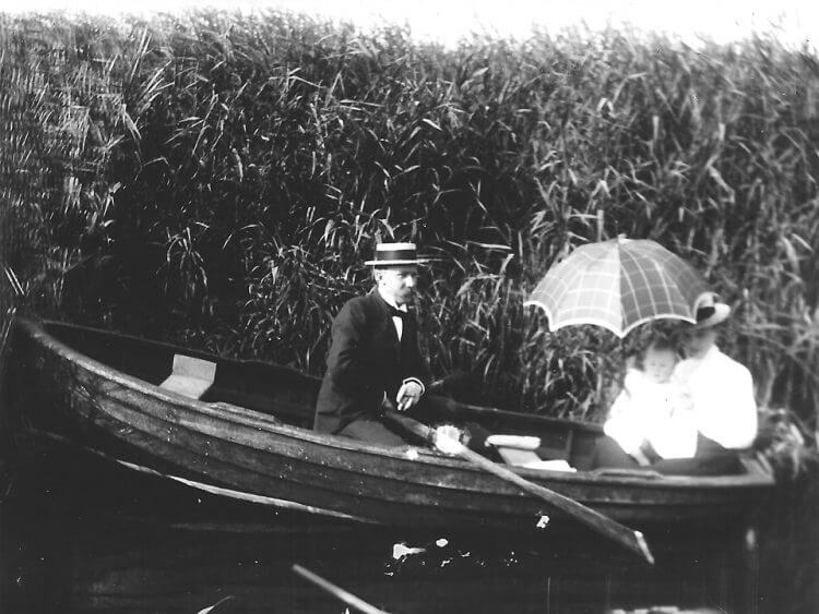 Sonntagsausflug nach Waltershof 1905